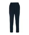 Brunello Cucinelli Tapered Cropped Trousers In Black