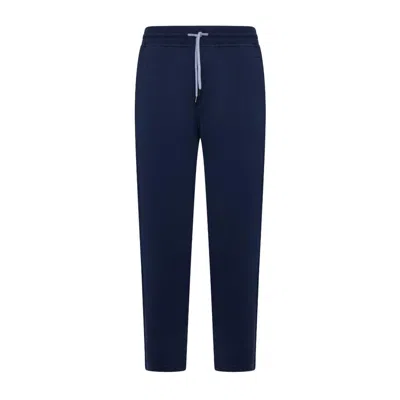 Brunello Cucinelli Pant In Blue