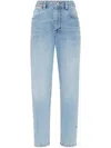 Brunello Cucinelli Tapered Jeans In 蓝色
