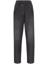 Brunello Cucinelli Tapered Jeans In Black