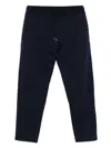 Brunello Cucinelli Cotton Sweatpants Mid-rise Waist In Black