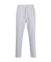 Brunello Cucinelli Tapered Leg Trousers In White