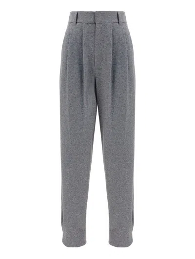 Brunello Cucinelli Tapered Pants In Grey