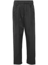 Brunello Cucinelli Women's Stretch Cotton Trousers In Grey