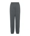 Brunello Cucinelli Women Cotton And Silk Blend Trousers In Black