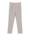 Brunello Cucinelli Tapered Trousers In Neutral