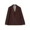 Brunello Cucinelli Red Wool Jackets And Coat In Red