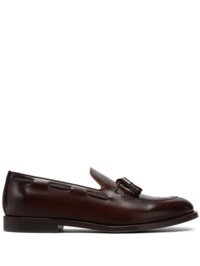 Brunello Cucinelli Loafers In Castagno