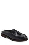 Brunello Cucinelli Tassel Loafer Mule In Night Sky