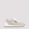 Brunello Cucinelli Monili-chain Suede Sneakers
