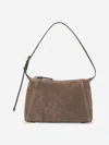 Brunello Cucinelli Suede Bc Duo Bag With Shiny Details