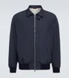 BRUNELLO CUCINELLI TECHNICAL POPLIN BLOUSON