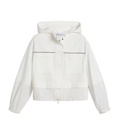 BRUNELLO CUCINELLI TECHNO COTTON JACKET