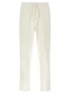 Brunello Cucinelli Techno Cotton Joggers Pants White In White