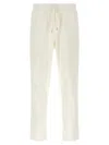 Brunello Cucinelli Techno Cotton Joggers Pants White In White