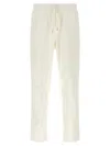 Brunello Cucinelli Techno Cotton Joggers Pants White In White