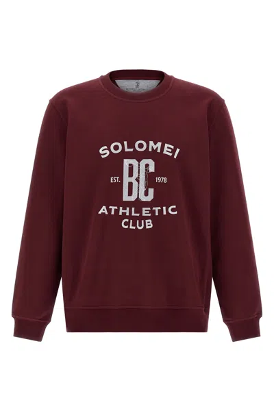 BRUNELLO CUCINELLI TECHNO COTTON SWEATSHIRT