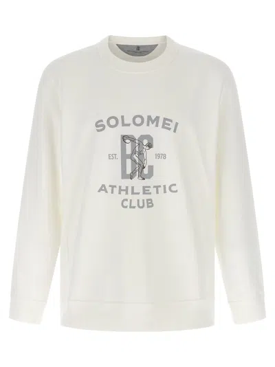 BRUNELLO CUCINELLI TECHNO COTTON SWEATSHIRT