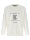 Brunello Cucinelli Maxi Print Sweatshirt In White