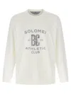 Brunello Cucinelli Maxi Print Sweatshirt In White
