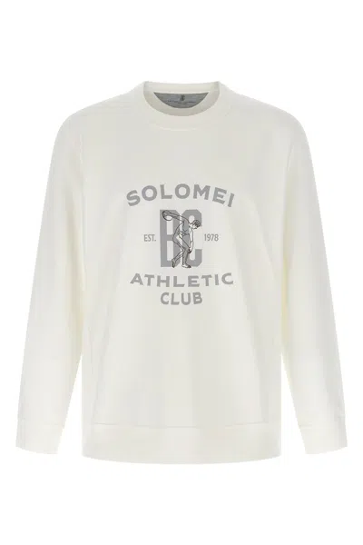 BRUNELLO CUCINELLI TECHNO COTTON SWEATSHIRT