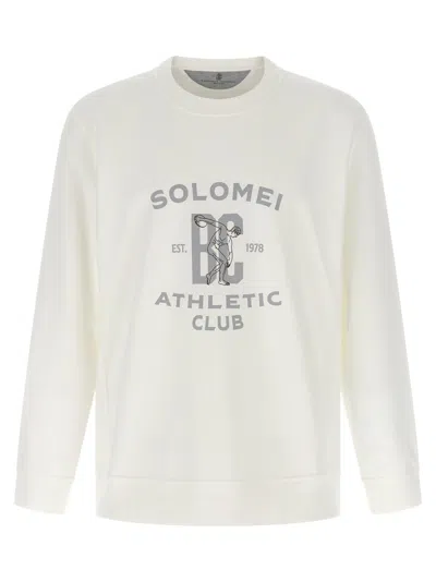 BRUNELLO CUCINELLI BRUNELLO CUCINELLI TECHNO COTTON SWEATSHIRT