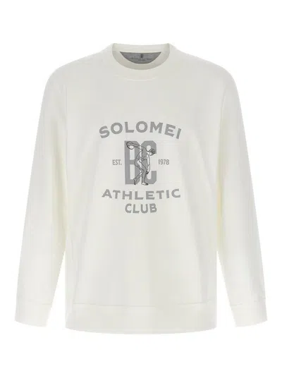 BRUNELLO CUCINELLI TECHNO COTTON SWEATSHIRT