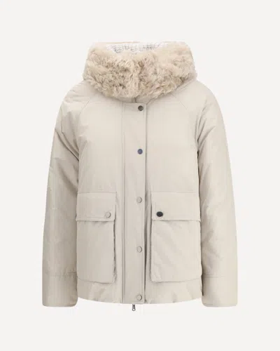 BRUNELLO CUCINELLI TECHNO COTTON TAFFETA PARKA