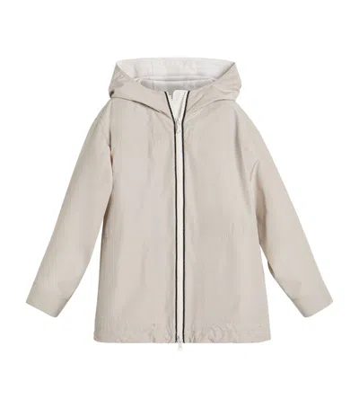 Brunello Cucinelli Kids' Techno Cotton Water-resistant Parka