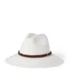 Brunello Cucinelli Techno Hemp-cotton Fedora In White