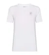 Brunello Cucinelli Techno Jersey Embellished T-shirt In White