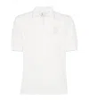 Brunello Cucinelli Cotton Logo-tennis Polo Shirt In White