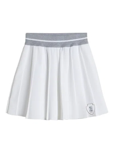 BRUNELLO CUCINELLI TECHNO POPLIN SKIRT