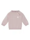 Brunello Cucinelli Teddy Bear-motif Cashmere Jumper In Pink
