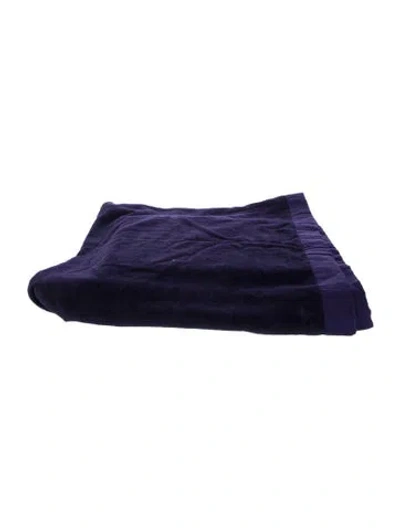Pre-owned Brunello Cucinelli Terry Cloth Towel W/ Tags In Blue