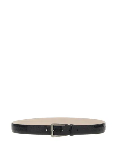 BRUNELLO CUCINELLI TEXTURED BELT