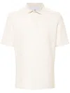 Brunello Cucinelli Monochrome Polo Shirt In Neutrals