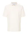 Brunello Cucinelli Monochrome Polo Shirt In White
