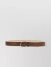 Brunello Cucinelli Leather Belt With Monili Detail