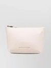 Brunello Cucinelli Women's Leather Pouch In Neutral