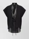 Brunello Cucinelli Layered Cardigan Sweaters And Cardigans