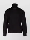 Brunello Cucinelli Lightweight Turtleneck Sweater In Cashmere And Silk In Black