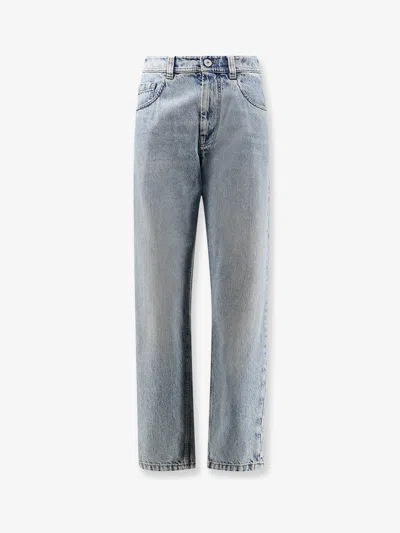 Brunello Cucinelli The Baggy Jean-tapered Leg In Blue