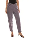 Brunello Cucinelli The High Waist Curved Jean In Purple