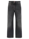 Brunello Cucinelli Jeans With Belt Loops In Gray