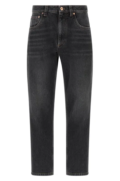 BRUNELLO CUCINELLI 'THE STRAIGHT LEG JEAN-MID RISE' JEANS