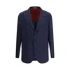 Brunello Cucinelli Three-button Blazer In Blue