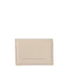 Brunello Cucinelli Three-fold Wallet In White