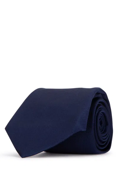 Brunello Cucinelli Tie In Blucolorato