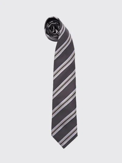Brunello Cucinelli Tie Men  In Gray